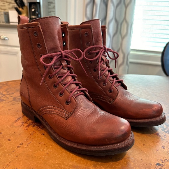 Frye Shoes - Frye Veronica Combat Boots